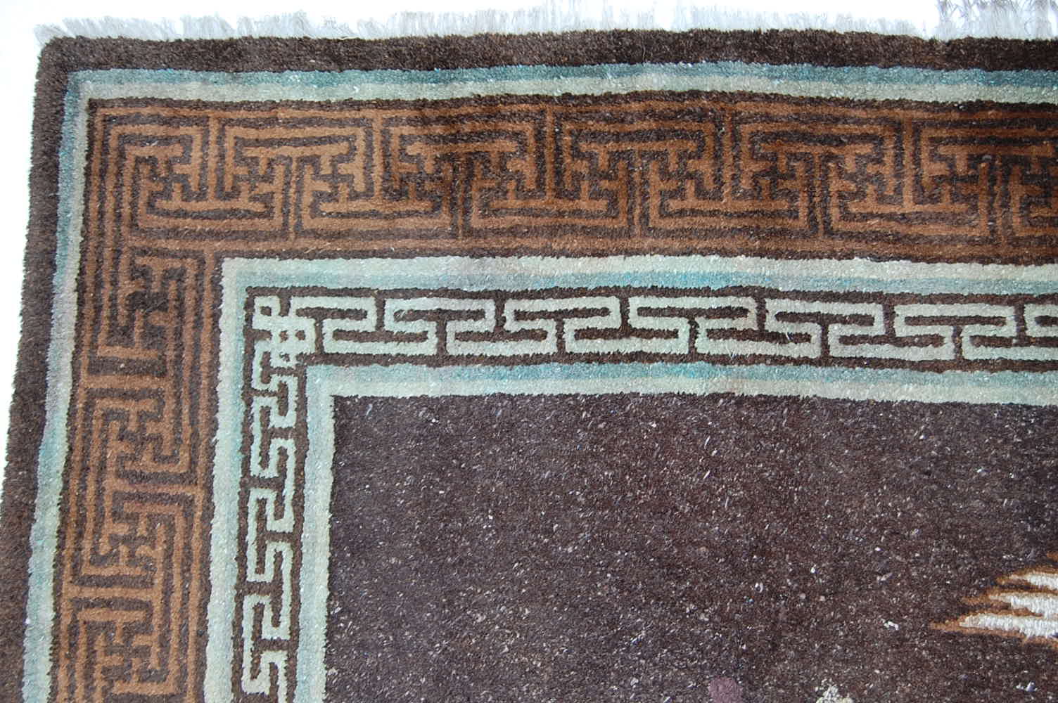 Antik Märchen China Bild Teppich Wunderschön Rare rug  